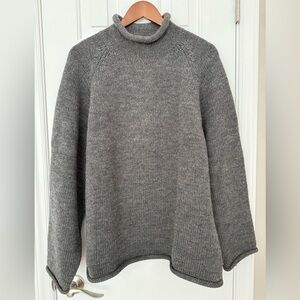 J Crew | Rollneck Sweater | Gray | Size XL